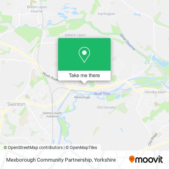 Mexborough Community Partnership map