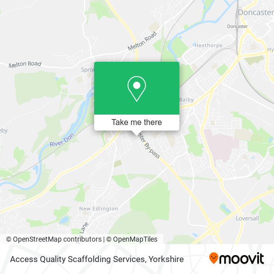 Access Quality Scaffolding Services map