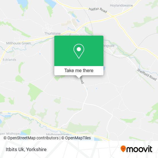 Itbits Uk map