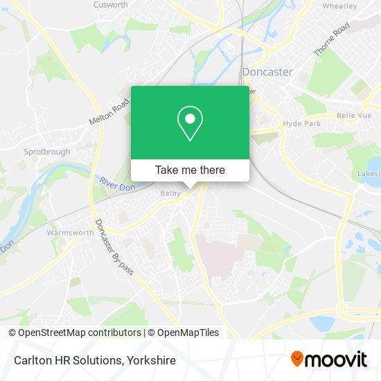 Carlton HR Solutions map