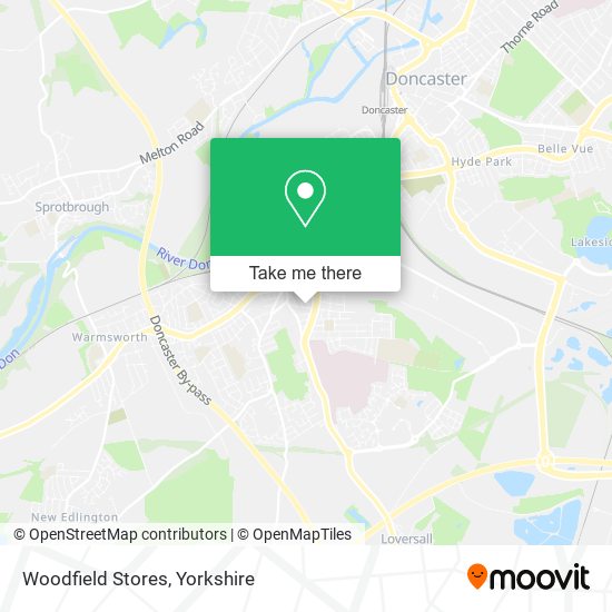 Woodfield Stores map