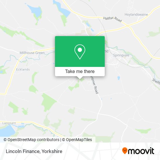 Lincoln Finance map