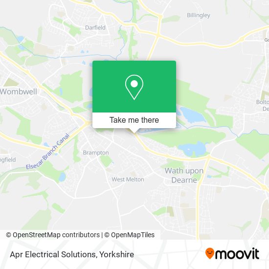 Apr Electrical Solutions map