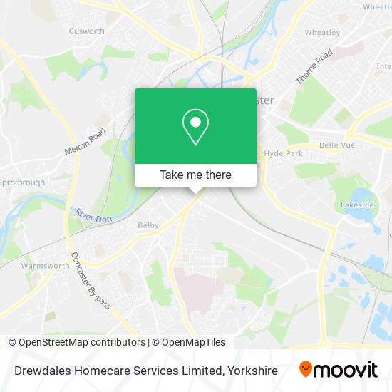 Drewdales Homecare Services Limited map