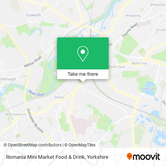 Romania Mini Market Food & Drink map