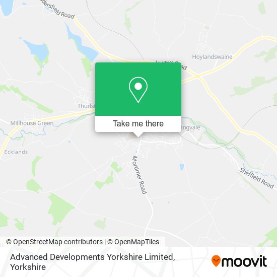 Advanced Developments Yorkshire Limited map