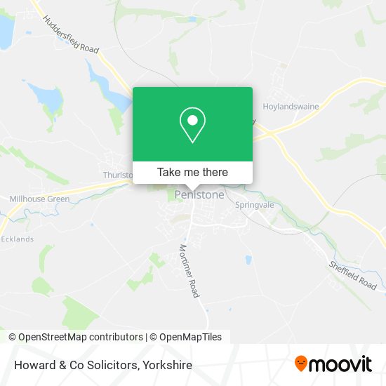 Howard & Co Solicitors map