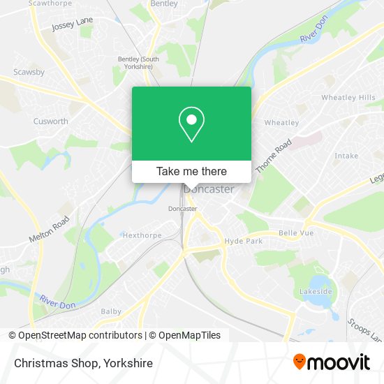 Christmas Shop map