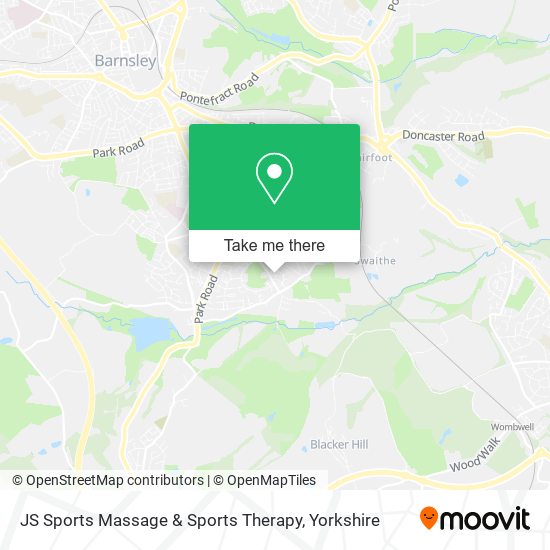 JS Sports Massage & Sports Therapy map