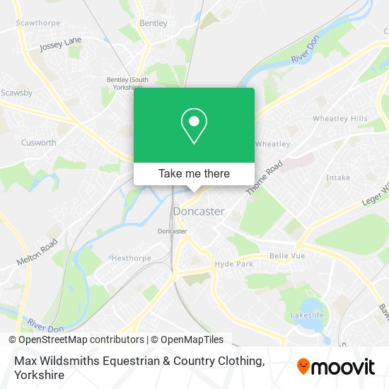 Max Wildsmiths Equestrian & Country Clothing map