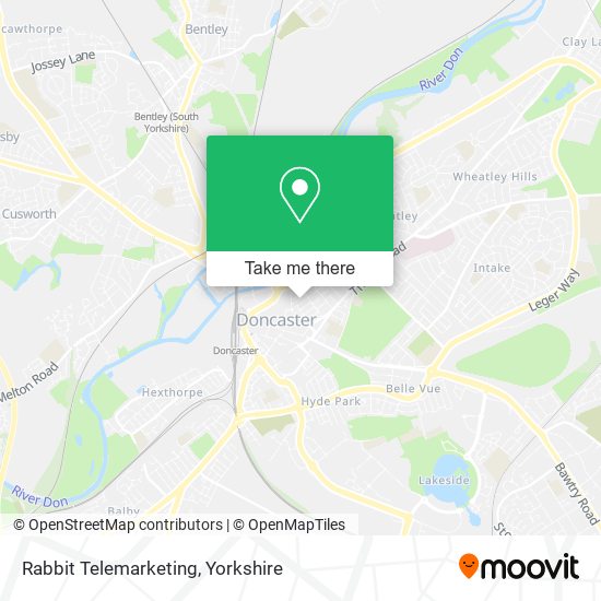 Rabbit Telemarketing map