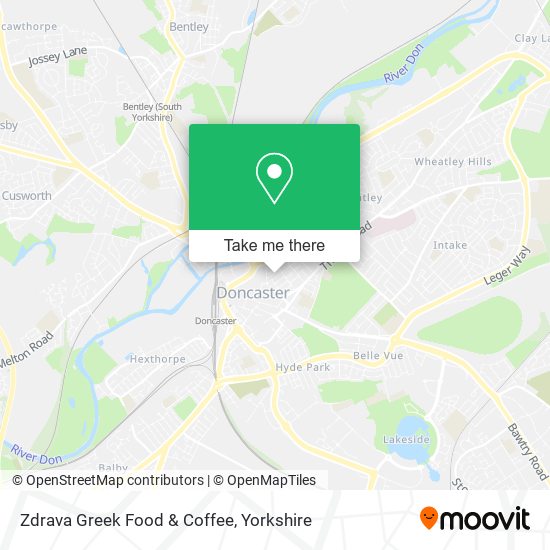 Zdrava Greek Food & Coffee map