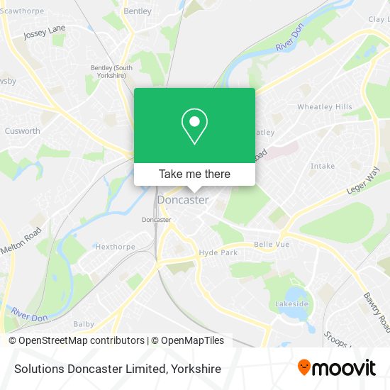 Solutions Doncaster Limited map