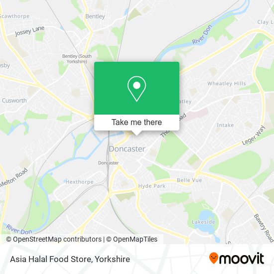 Asia Halal Food Store map