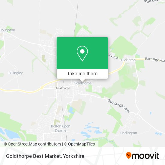 Goldthorpe Best Market map