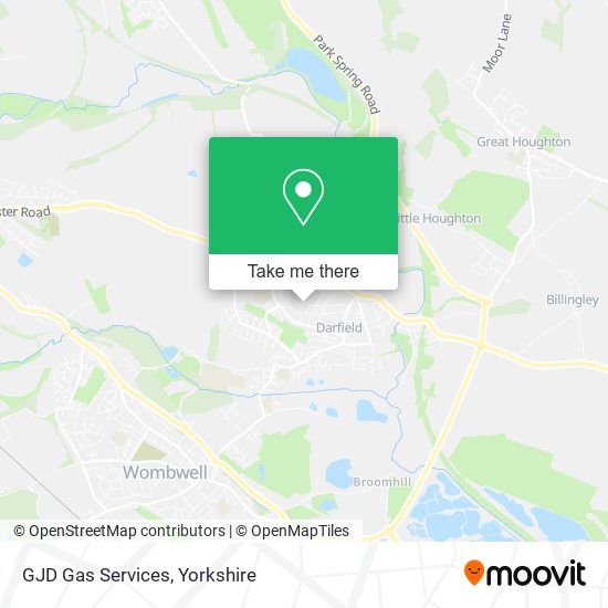 GJD Gas Services map