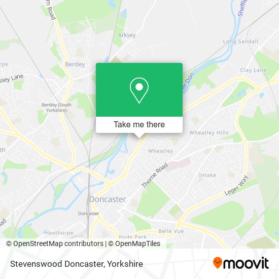 Stevenswood Doncaster map