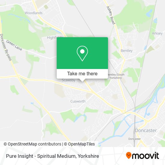 Pure Insight - Spiritual Medium map