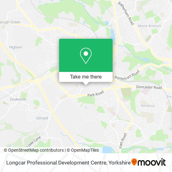 Longcar Professional Development Centre map