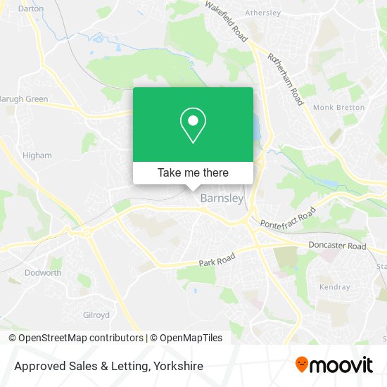 Approved Sales & Letting map