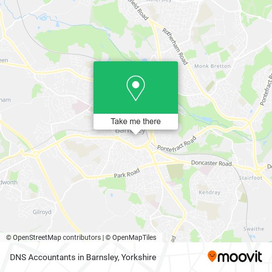 DNS Accountants in Barnsley map