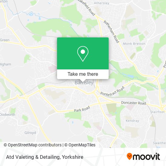 Atd Valeting & Detailing map