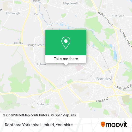 Roofcare Yorkshire Limited map