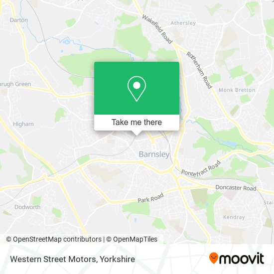 Western Street Motors map