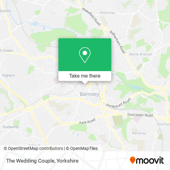 The Wedding Couple map