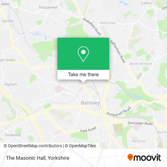 The Masonic Hall map