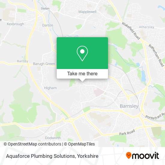 Aquaforce Plumbing Solutions map