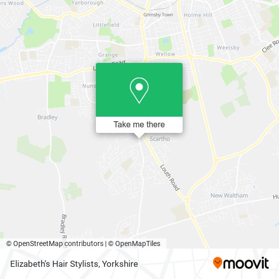 Elizabeth's Hair Stylists map