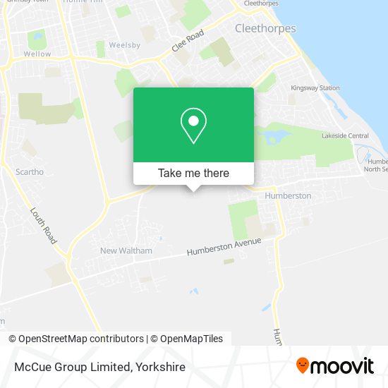 McCue Group Limited map