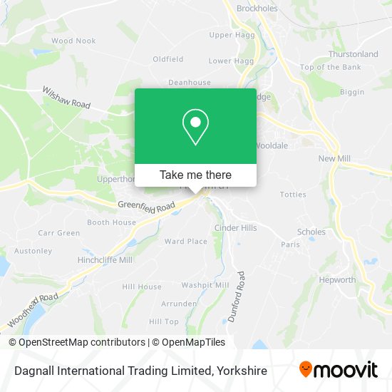 Dagnall International Trading Limited map