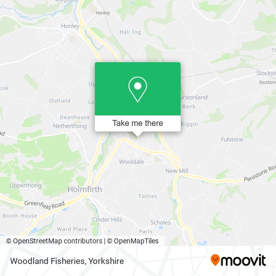 Woodland Fisheries map