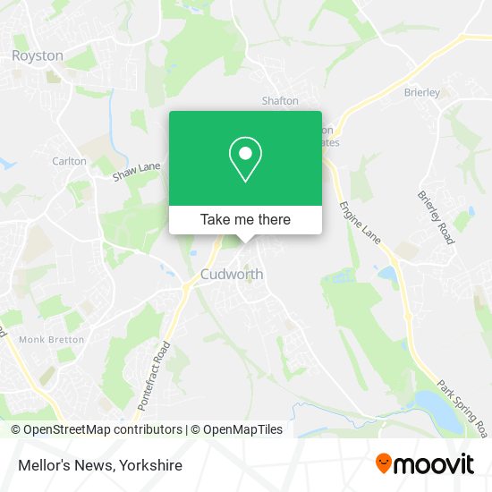 Mellor's News map