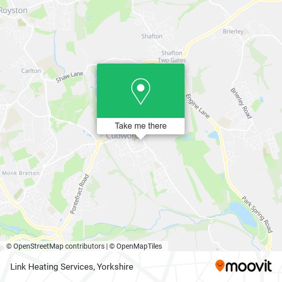 Link Heating Services map