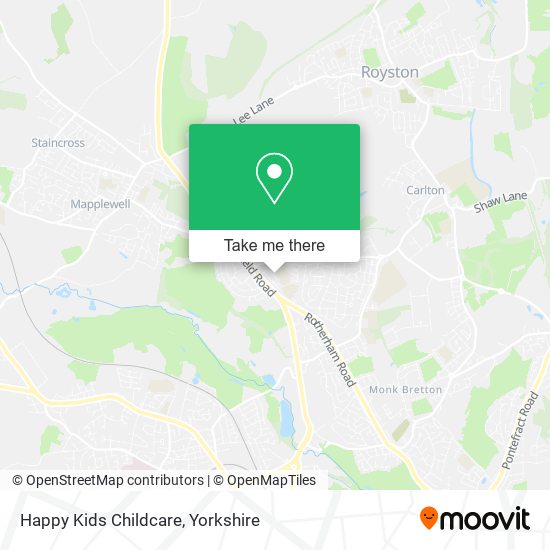 Happy Kids Childcare map