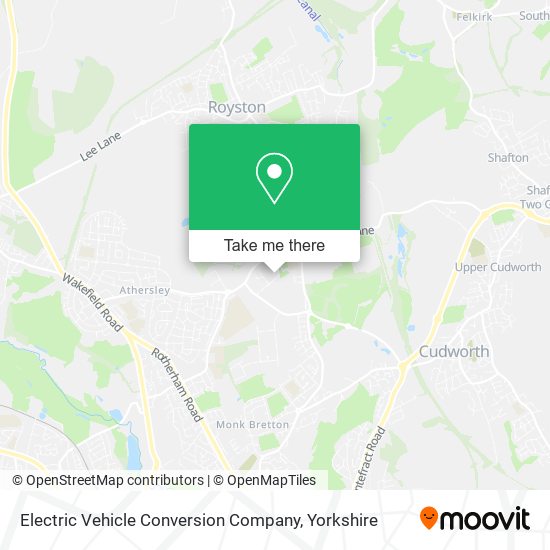 Electric Vehicle Conversion Company map