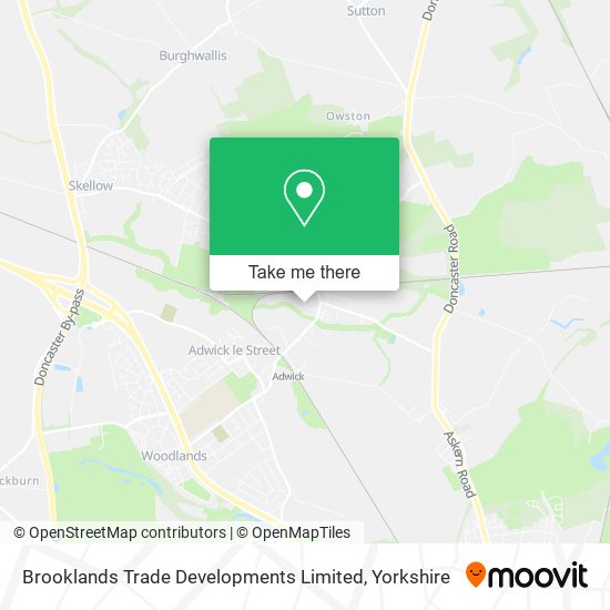 Brooklands Trade Developments Limited map