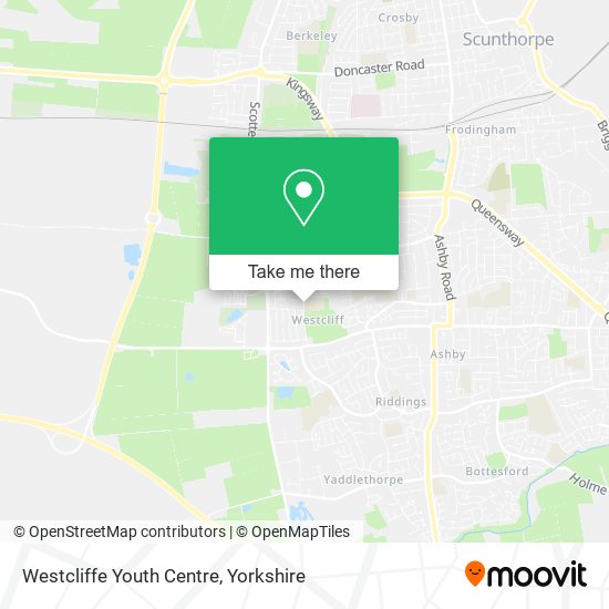 Westcliffe Youth Centre map