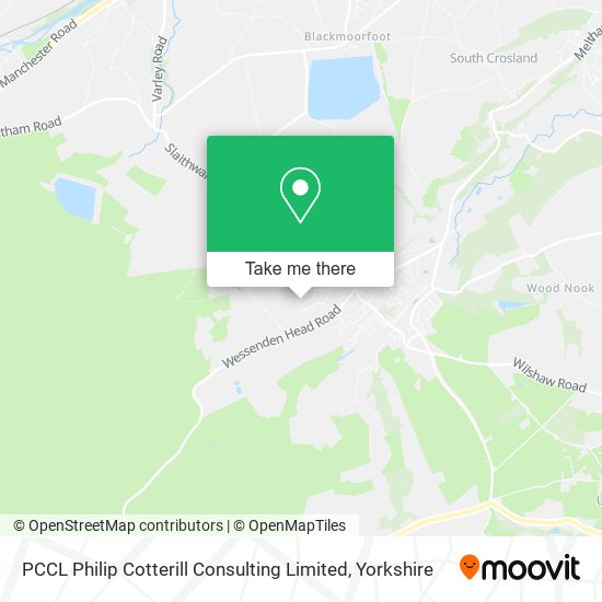 PCCL Philip Cotterill Consulting Limited map