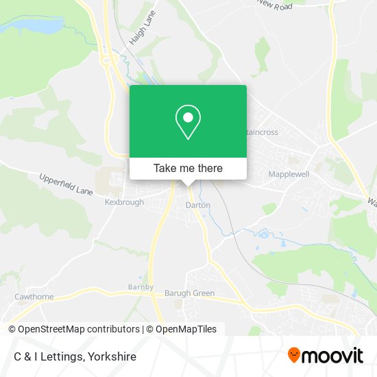 C & I Lettings map