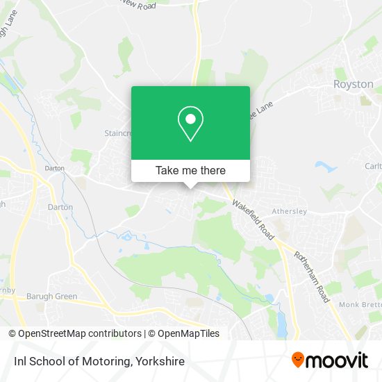 Inl School of Motoring map