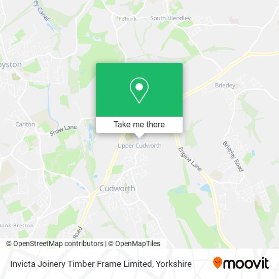 Invicta Joinery Timber Frame Limited map