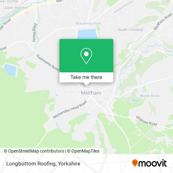 Longbottom Roofing map
