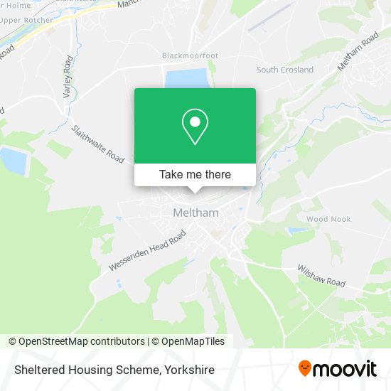 Sheltered Housing Scheme map