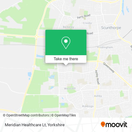 Meridian Healthcare Lt map