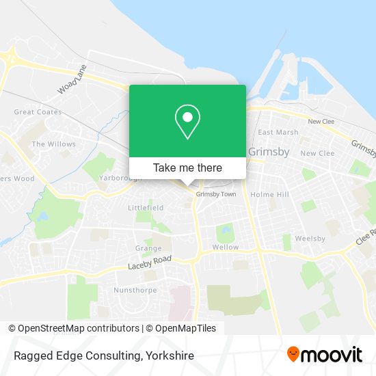Ragged Edge Consulting map