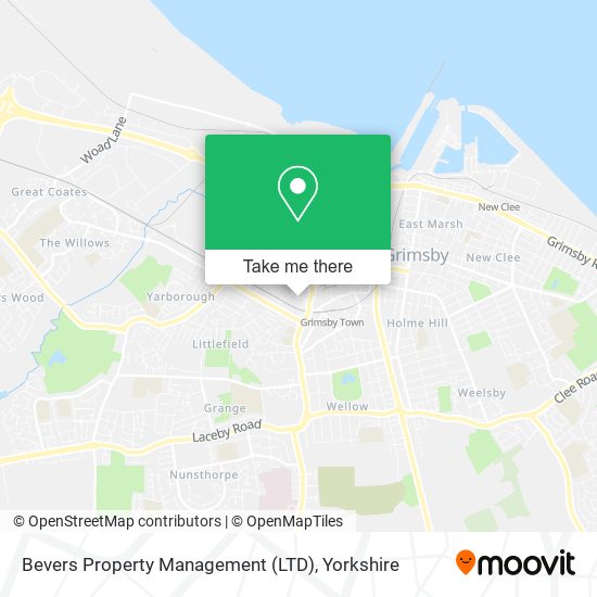 Bevers Property Management (LTD) map